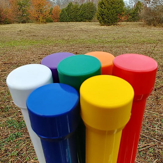 Matching caps for weave poles (12)